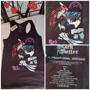 Black Butler Tank Top - Black